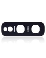 Samsung Galaxy S10 İle Uyumlu Arka Kamera Lensi (Sadece Cam) Yapışkanlı E (Flamingo Pembesi) - Görsel 3