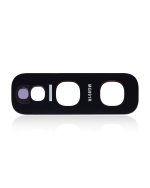 Samsung Galaxy S10 İle Uyumlu Arka Kamera Lensi (Sadece Cam) Yapışkanlı E (Gümüş) - Görsel 3