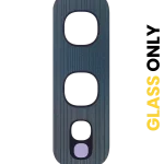 Samsung Galaxy S10 İle Uyumlu Arka Kamera Lensi (Sadece Cam) Yapışkanlı E (Prizma Yeşili)