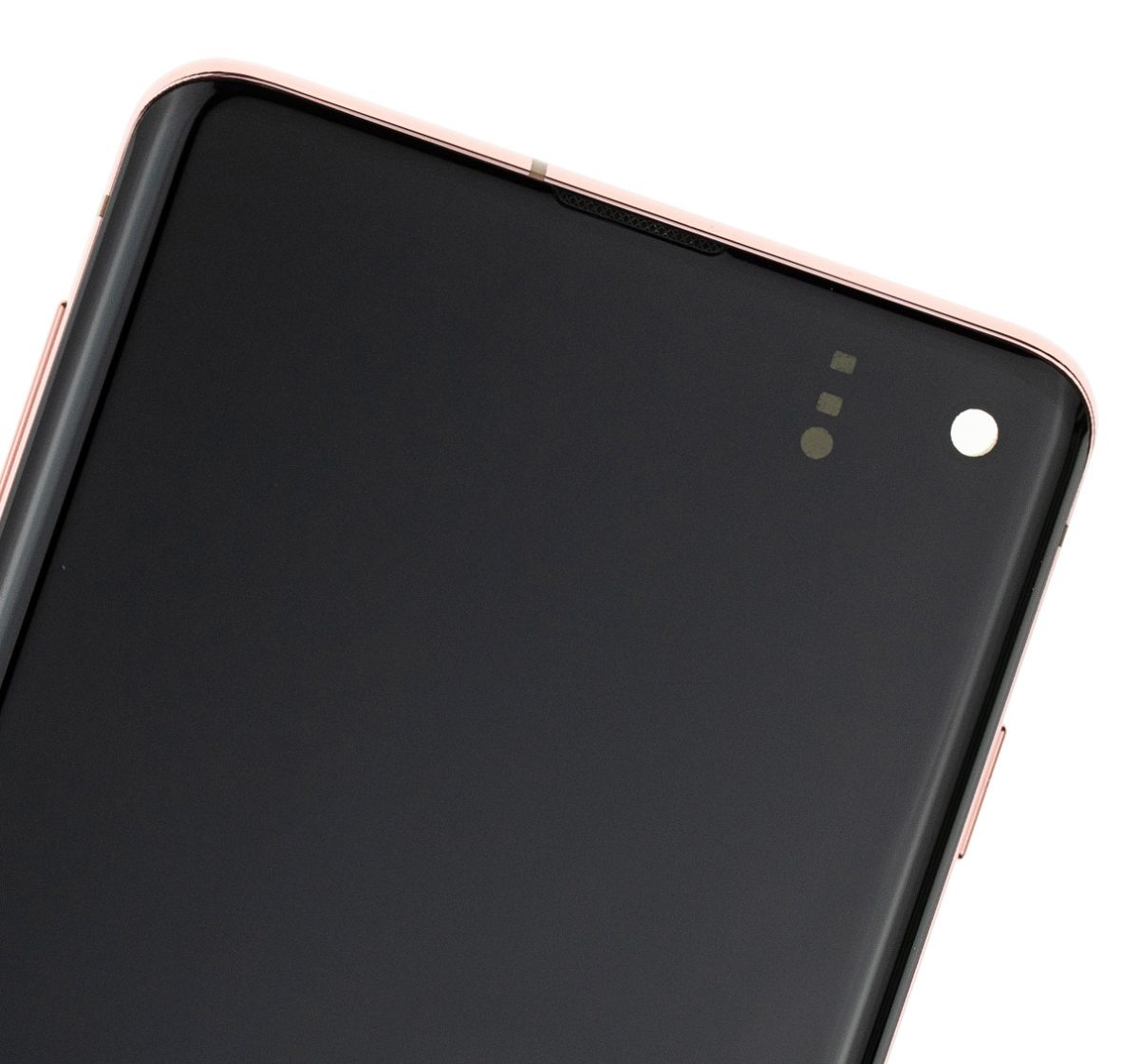 Samsung Galaxy S10 İle Uyumlu Çerçeveli ekran LCD Ekranı (Parmak İzi Sensörü Olmadan) (Satış Sonrası Artı: TFT) (Flamingo Pembesi) - Görsel 4
