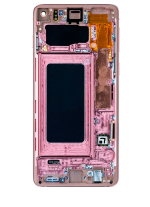 Samsung Galaxy S10 İle Uyumlu Çerçeveli ekran LCD Ekranı (Parmak İzi Sensörü Olmadan) (Satış Sonrası Artı: TFT) (Flamingo Pembesi) - Görsel 6