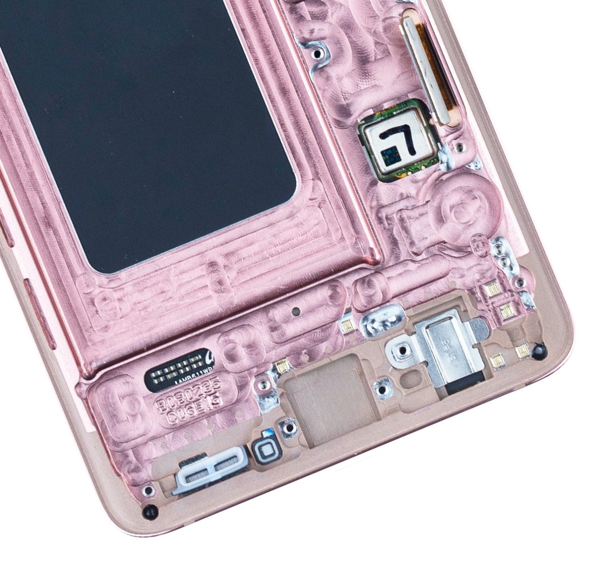 Samsung Galaxy S10 İle Uyumlu Çerçeveli ekran LCD Ekranı (Parmak İzi Sensörü Olmadan) (Satış Sonrası Artı: TFT) (Flamingo Pembesi) - Görsel 7