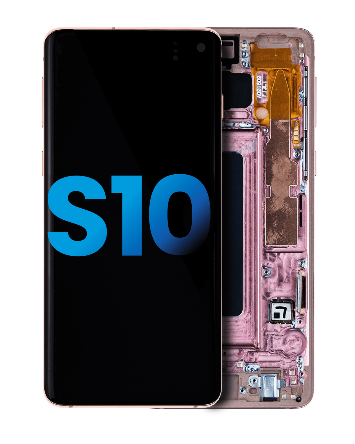 Samsung Galaxy S10 İle Uyumlu Çerçeveli ekran LCD Ekranı (Parmak İzi Sensörü Olmadan) (Satış Sonrası Artı: TFT) (Flamingo Pembesi) - Görsel 8