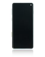 Samsung Galaxy S10 İle Uyumlu Çerçeveli ekran LCD Ekranı (Parmak İzi Sensörü Olmadan) (Satış Sonrası Artı: TFT) (Prizma Mavisi) - Görsel 3