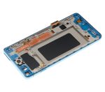 Samsung Galaxy S10 İle Uyumlu Çerçeveli ekran LCD Ekranı (Parmak İzi Sensörü Olmadan) (Satış Sonrası Artı: TFT) (Prizma Mavisi) - Görsel 7