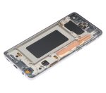Samsung Galaxy S10 İle Uyumlu Çerçeveli ekran LCD Ekranı (Parmak İzi Sensörü Olmadan) (Satış Sonrası Artı: TFT) (Prizma Siyahı) - Görsel 7