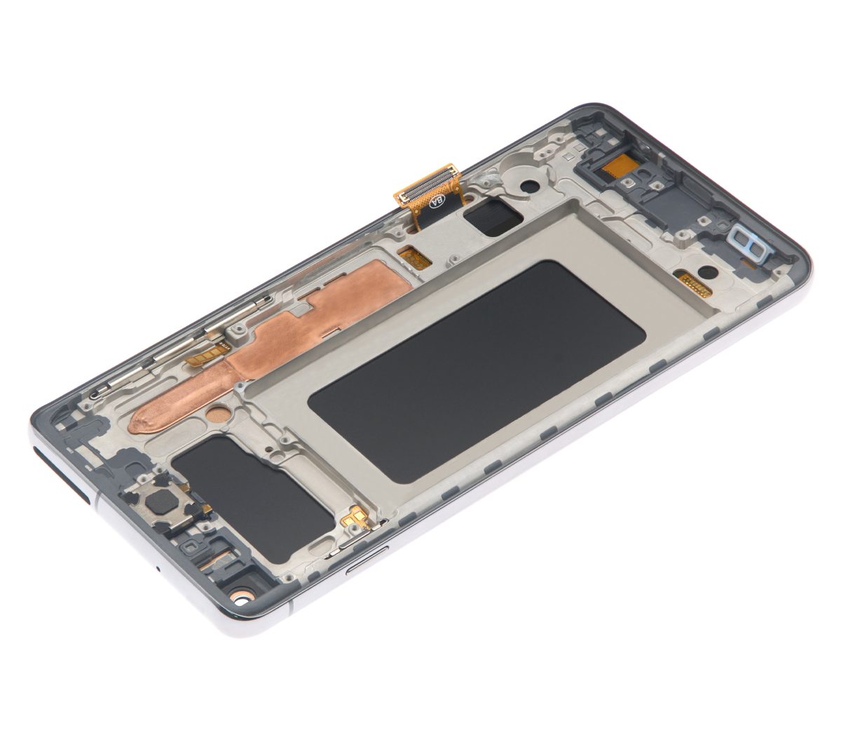 Samsung Galaxy S10 İle Uyumlu Çerçeveli ekran LCD Ekranı (Parmak İzi Sensörü Olmadan) (Satış Sonrası Artı: TFT) (Prizma Siyahı) - Görsel 9