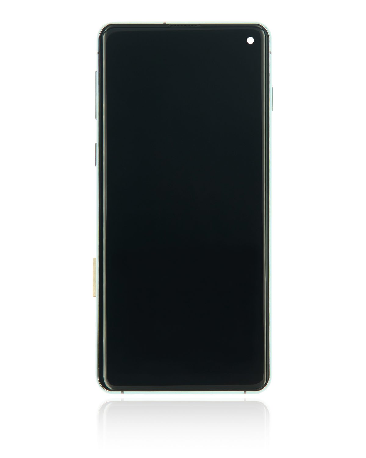 Samsung Galaxy S10 İle Uyumlu Çerçeveli ekran LCD Ekranı (Parmak İzi Sensörü Olmadan) (Satış Sonrası Artı: TFT) (Prizma Yeşili) - Görsel 3