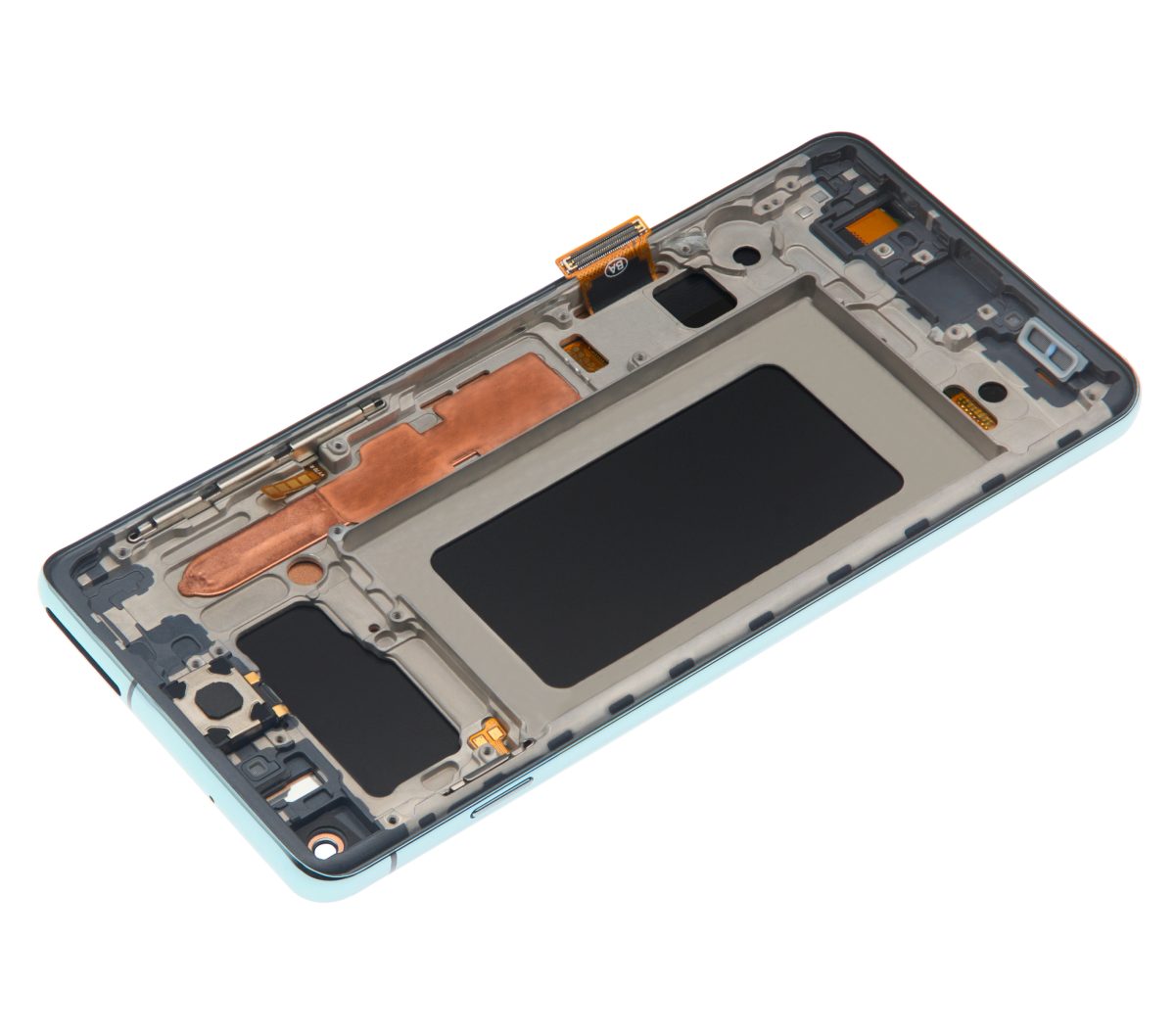 Samsung Galaxy S10 İle Uyumlu Çerçeveli ekran LCD Ekranı (Parmak İzi Sensörü Olmadan) (Satış Sonrası Artı: TFT) (Prizma Yeşili) - Görsel 8