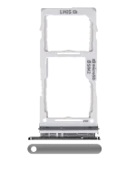 Samsung Galaxy S10 İle Uyumlu Çift Sim Kart Tepsisi (Prizma Seramik Siyah)