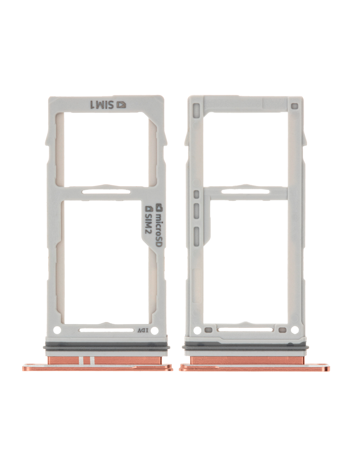 Samsung Galaxy S10 İle Uyumlu Çift Sim Kart Tepsisi S10 Plus  (Flamingo Pembesi) - Görsel 2