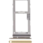 Samsung Galaxy S10 İle Uyumlu Çift Sim Kart Tepsisi S10 Plus  (Kanarya Sarısı)