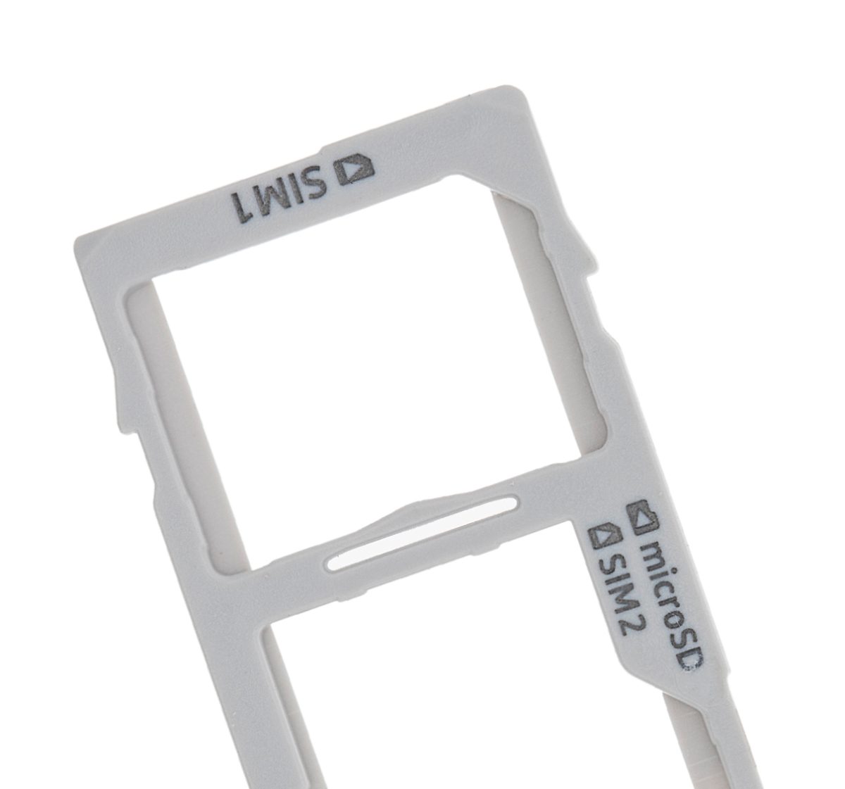 Samsung Galaxy S10 İle Uyumlu Çift Sim Kart Tepsisi S10 Plus  (Prizma Beyazı) - Görsel 5