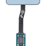 Samsung Galaxy S10 İle Uyumlu Güç ve Parmak İzi Okuyucusu Flex Kablo ile E (Prizma Mavi)