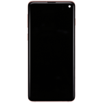 Samsung Galaxy S10 İle Uyumlu İçin Çerçeveli ekran Orijinal (Flamingo Pembesi)  Orijinal Ekranı Uyumlu - Görsel 3