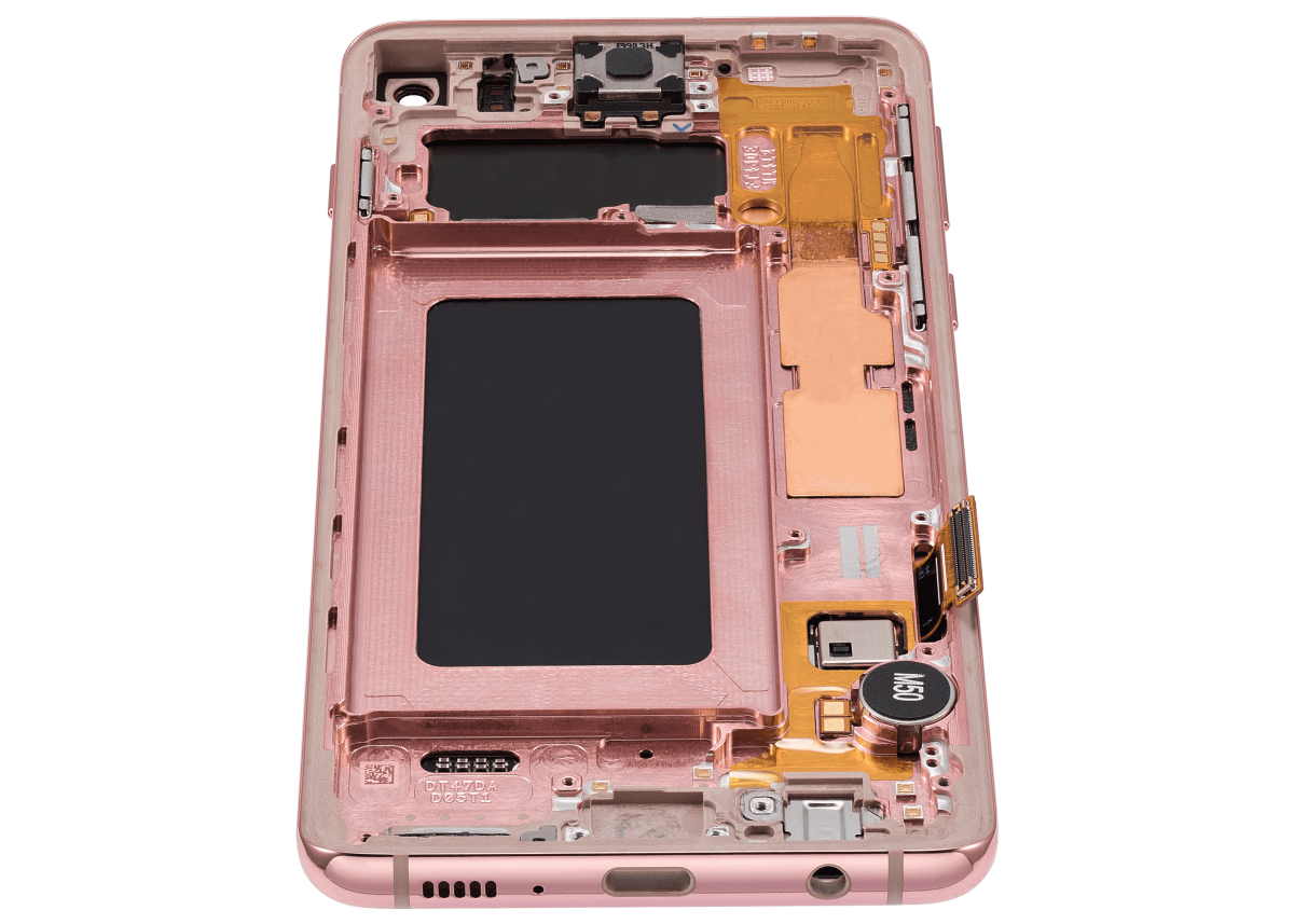 Samsung Galaxy S10 İle Uyumlu İçin Çerçeveli ekran Orijinal (Flamingo Pembesi)  Orijinal Ekranı Uyumlu - Görsel 7