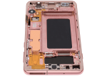Samsung Galaxy S10 İle Uyumlu İçin Çerçeveli ekran Orijinal (Flamingo Pembesi)  Orijinal Ekranı Uyumlu - Görsel 8
