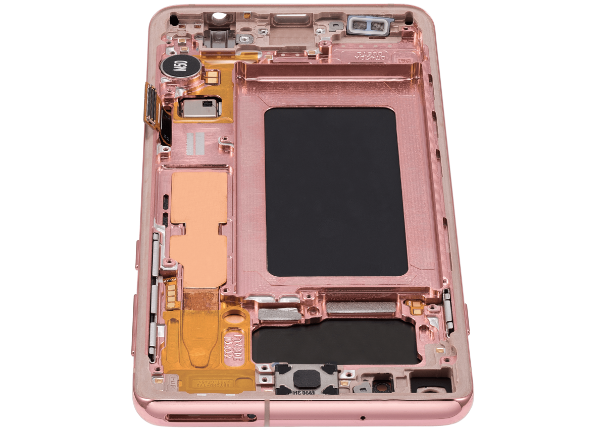 Samsung Galaxy S10 İle Uyumlu İçin Çerçeveli ekran Orijinal (Flamingo Pembesi)  Orijinal Ekranı Uyumlu - Görsel 9