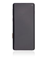 Samsung Galaxy S10 İle Uyumlu İçin Çerçeveli ekran Orijinal (Prizma Beyazı)  Orijinal Ekranı Uyumlu - Görsel 3