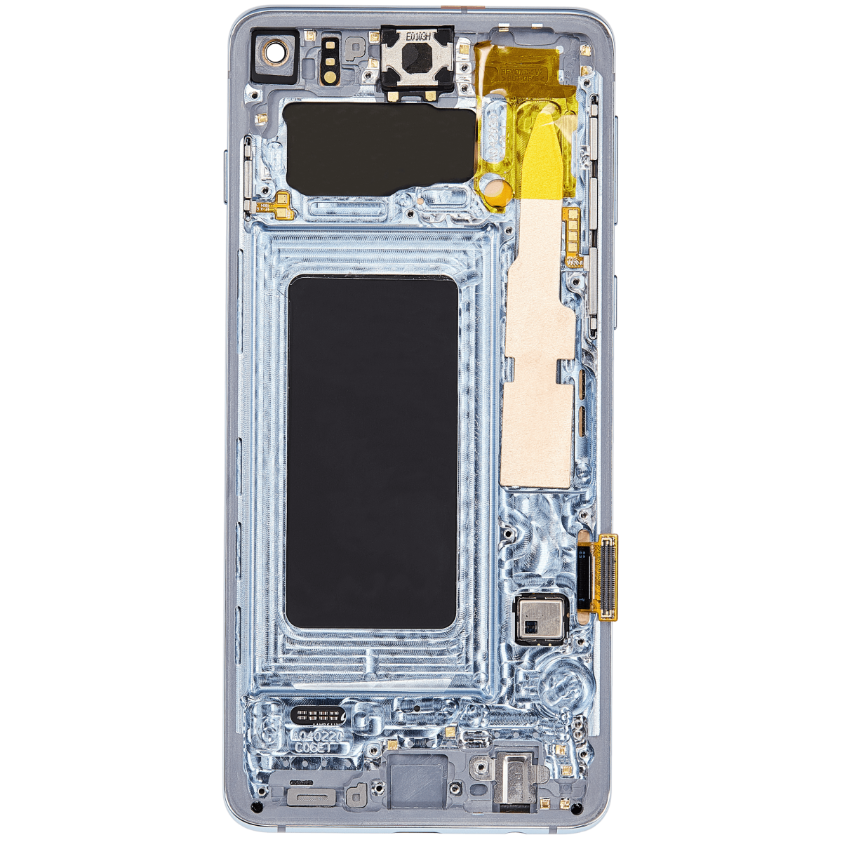 Samsung Galaxy S10 İle Uyumlu İçin Çerçeveli ekran Orijinal (Prizma Mavisi)  Orijinal Ekranı Uyumlu - Görsel 4