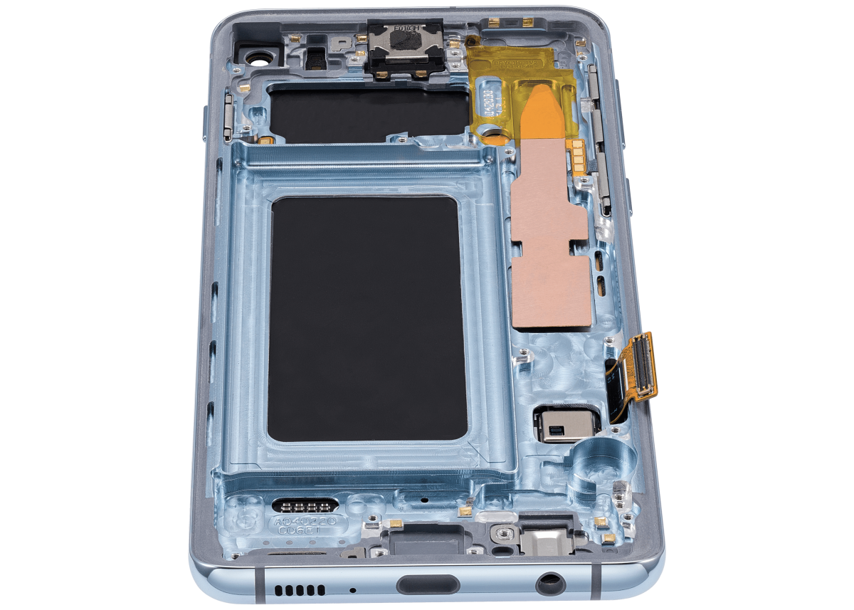 Samsung Galaxy S10 İle Uyumlu İçin Çerçeveli ekran Orijinal (Prizma Mavisi)  Orijinal Ekranı Uyumlu - Görsel 7