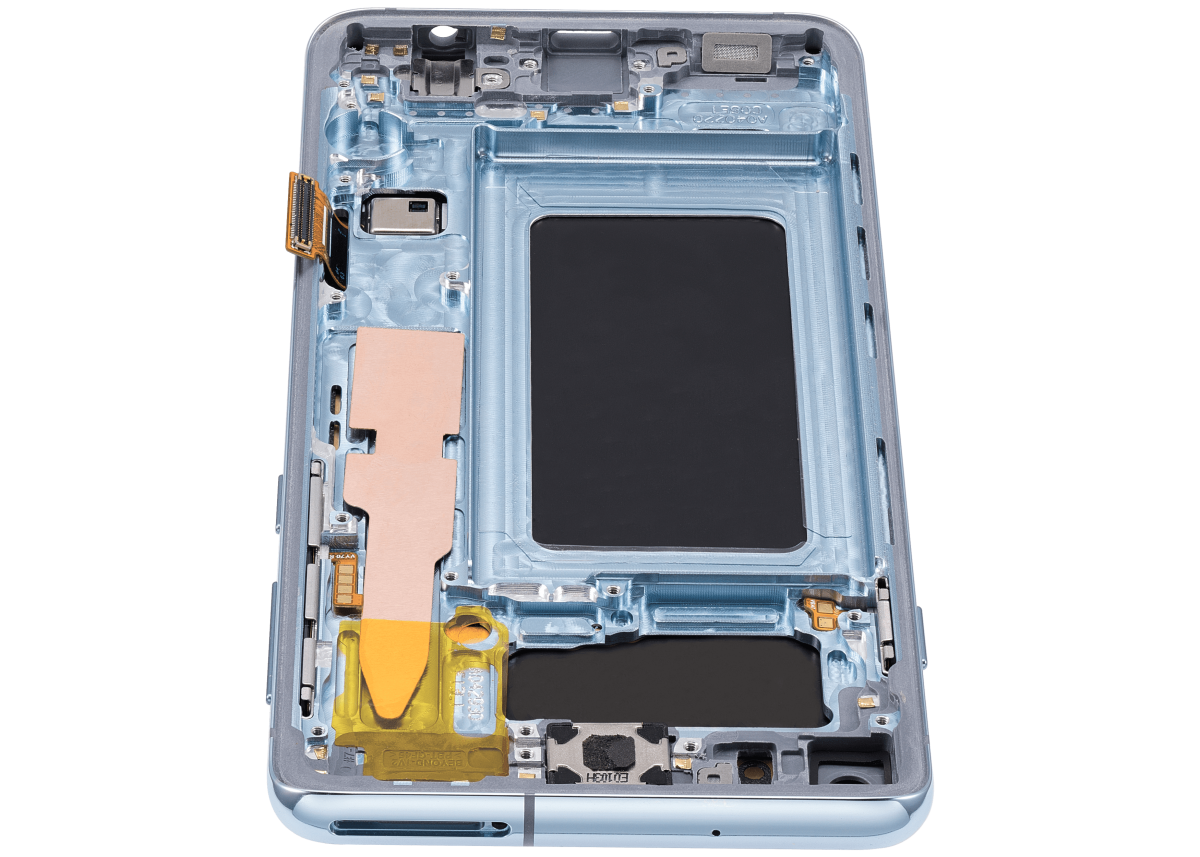 Samsung Galaxy S10 İle Uyumlu İçin Çerçeveli ekran Orijinal (Prizma Mavisi)  Orijinal Ekranı Uyumlu - Görsel 8