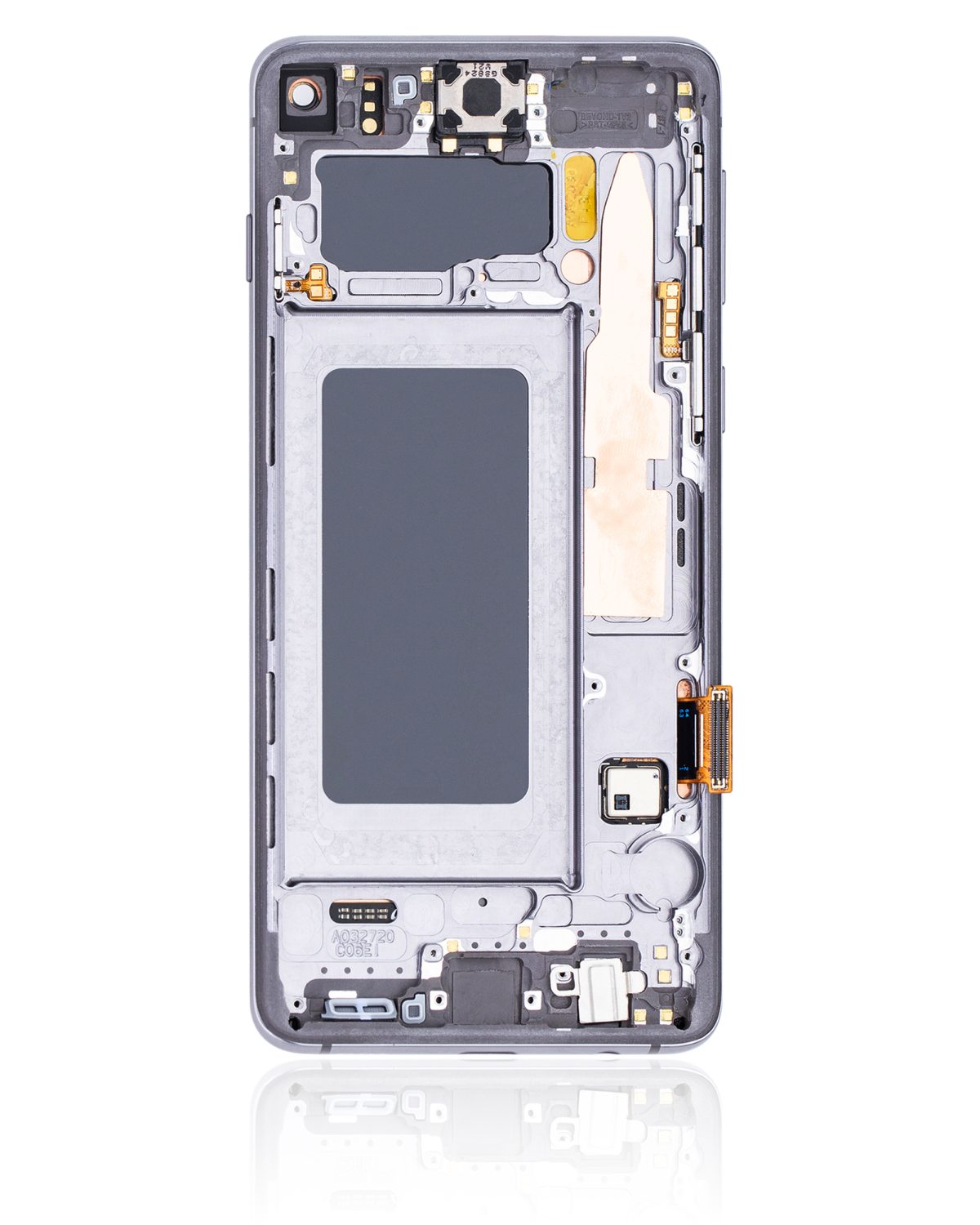Samsung Galaxy S10 İle Uyumlu İçin Çerçeveli ekran Orijinal (Prizma Seramik Siyah)  Orijinal Ekranı - Görsel 2