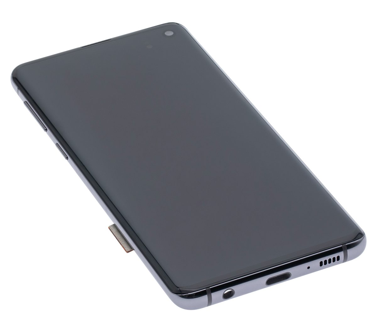 Samsung Galaxy S10 İle Uyumlu İçin Çerçeveli ekran Orijinal (Prizma Seramik Siyah)  Orijinal Ekranı - Görsel 4