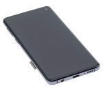 Samsung Galaxy S10 İle Uyumlu İçin Çerçeveli ekran Orijinal (Prizma Seramik Siyah)  Orijinal Ekranı - Görsel 4