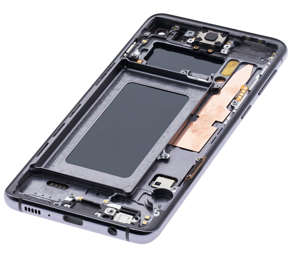 Samsung Galaxy S10 İle Uyumlu İçin Çerçeveli ekran Orijinal (Prizma Seramik Siyah)  Orijinal Ekranı - Görsel 9