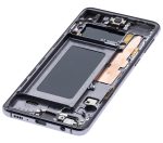 Samsung Galaxy S10 İle Uyumlu İçin Çerçeveli ekran Orijinal (Prizma Seramik Siyah)  Orijinal Ekranı - Görsel 9