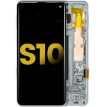 Samsung Galaxy S10 İle Uyumlu İçin Çerçeveli ekran Orijinal (Prizma Yeşili)  Orijinal Ekranı Uyumlu - Görsel 3