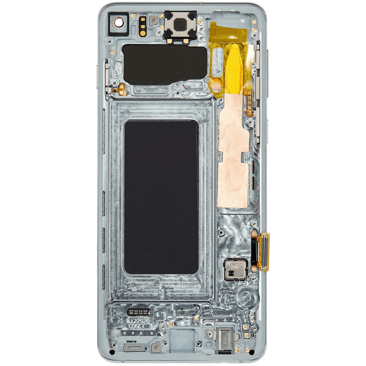 Samsung Galaxy S10 İle Uyumlu İçin Çerçeveli ekran Orijinal (Prizma Yeşili)  Orijinal Ekranı Uyumlu - Görsel 5