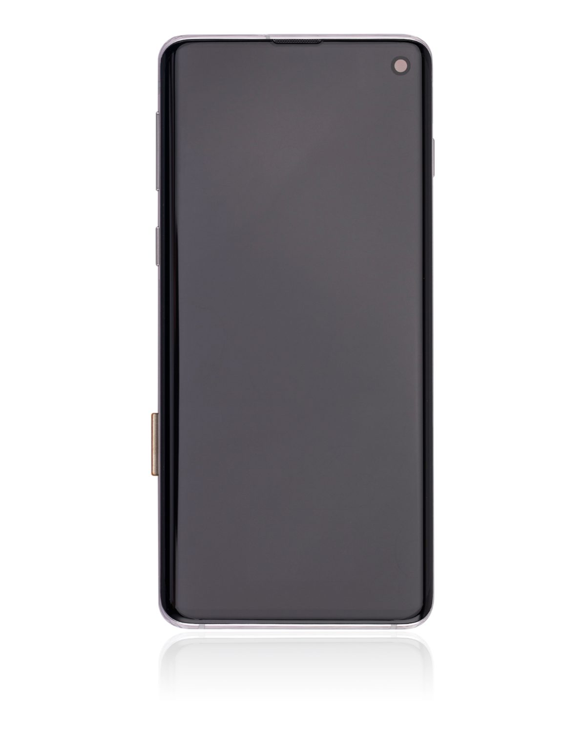 Samsung Galaxy S10 İle Uyumlu İçin Çerçeveli ekran (Service Pack) (Prizma Beyazı)  Orijinal Ekranı Uyumlu - Görsel 3