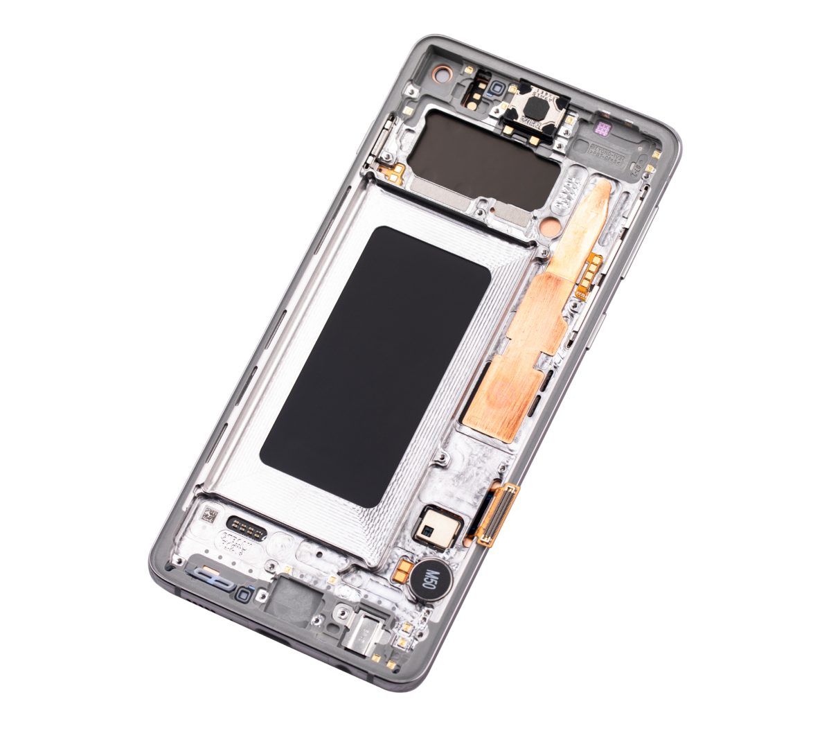 Samsung Galaxy S10 İle Uyumlu İçin Çerçeveli ekran (Service Pack) (Prizma Beyazı)  Orijinal Ekranı Uyumlu - Görsel 7