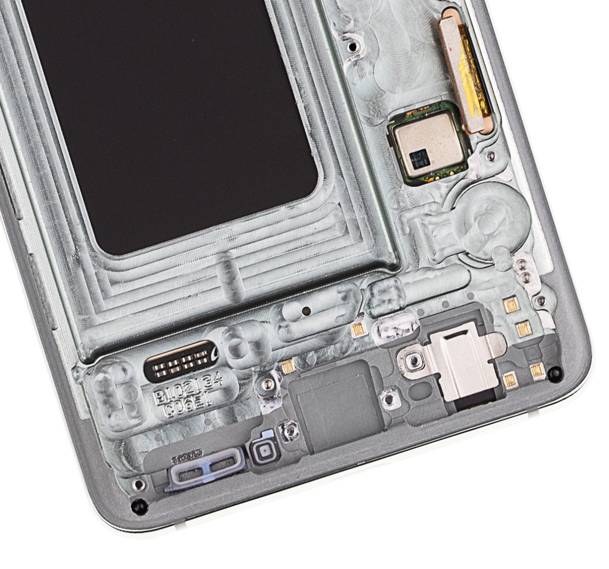 Samsung Galaxy S10 İle Uyumlu İçin Çerçeveli ekran (Service Pack) (Prizma Yeşili)  Orijinal Ekranı Uyumlu - Görsel 2
