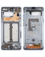 Samsung Galaxy S10 İle Uyumlu Orta Çerçeve Muhafaza (Küçük Parçalarla)-(Prizma Beyazı) - Görsel 5