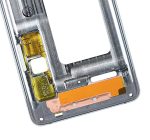 Samsung Galaxy S10 İle Uyumlu Orta Çerçeve Muhafaza (Küçük Parçalarla) (Prizma Beyazı) - Görsel 6