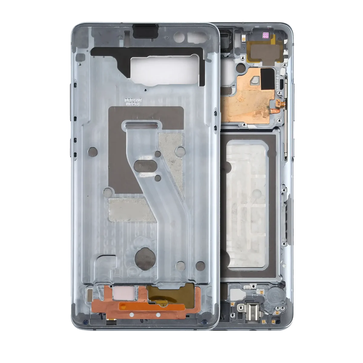 Samsung Galaxy S10 İle Uyumlu Orta Çerçeve Muhafaza (Küçük Parçalarla)-(Prizma Beyazı) - Görsel 6