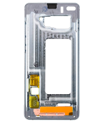 Samsung Galaxy S10 İle Uyumlu Orta Çerçeve Muhafaza (Küçük Parçalarla) (Prizma Beyazı) - Görsel 7