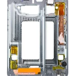 Samsung Galaxy S10 İle Uyumlu Orta Çerçeve Muhafaza (Küçük Parçalarla) (Prizma Beyazı)