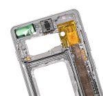 Samsung Galaxy S10 İle Uyumlu Orta Çerçeve Muhafaza (Küçük Parçalarla) (Prizma Mavisi) - Görsel 2