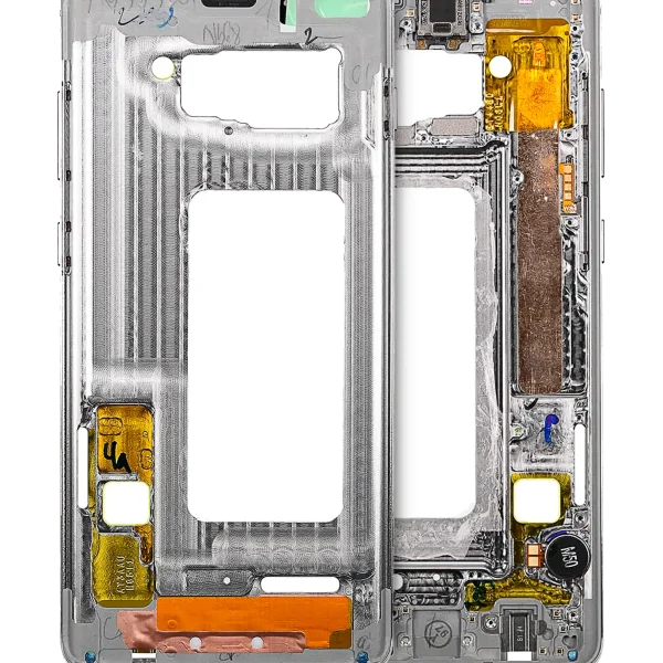 Samsung Galaxy S10 İle Uyumlu Orta Çerçeve Muhafaza (Küçük Parçalarla) (Prizma Mavisi)