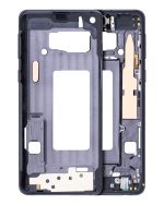 Samsung Galaxy S10 İle Uyumlu Orta Çerçeve Muhafaza (Küçük Parçalarla) (Prizma Siyah) - Görsel 3