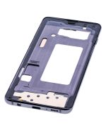 Samsung Galaxy S10 İle Uyumlu Orta Çerçeve Muhafaza (Küçük Parçalarla) (Prizma Siyah) - Görsel 6