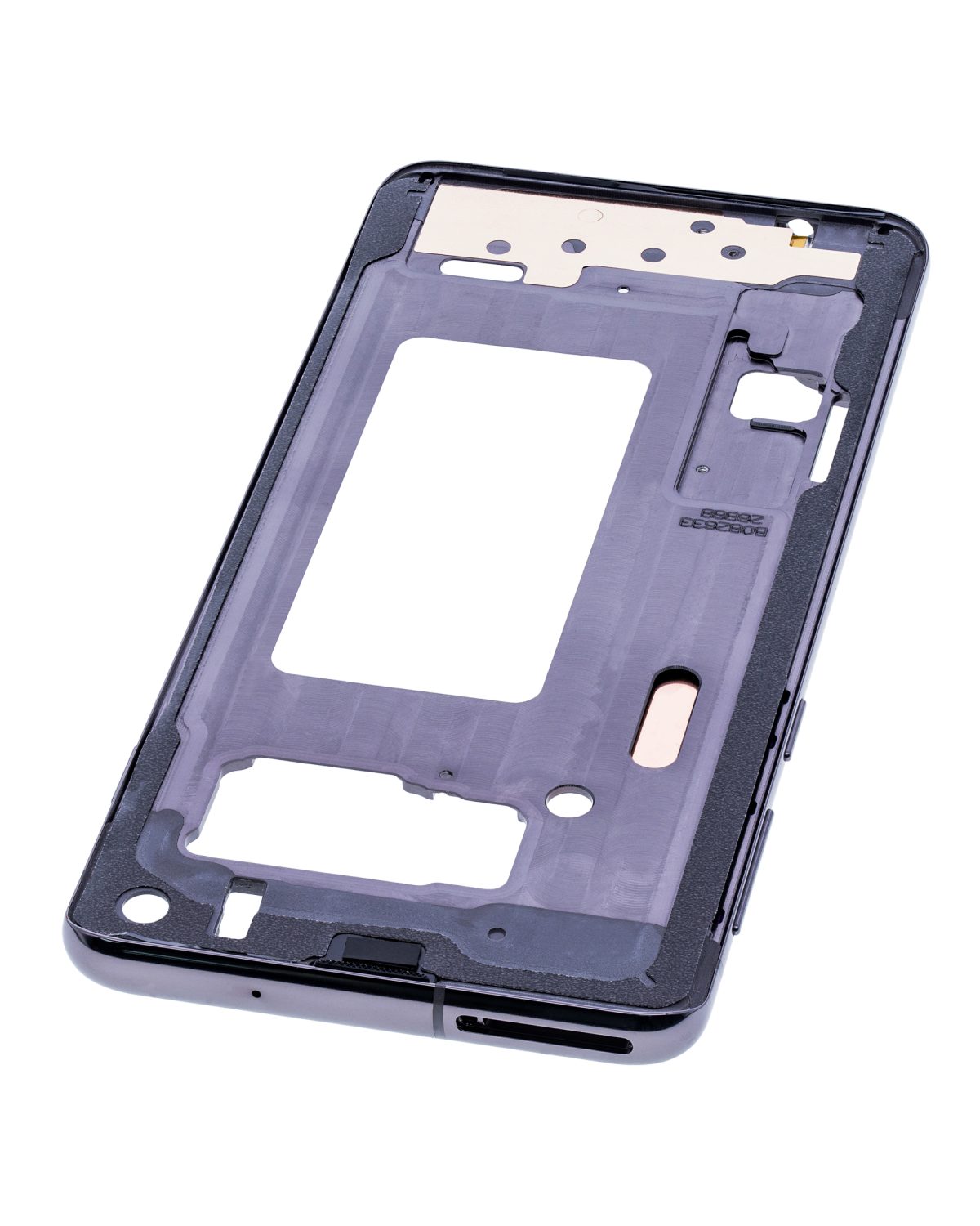 Samsung Galaxy S10 İle Uyumlu Orta Çerçeve Muhafaza (Küçük Parçalarla) (Prizma Siyah) - Görsel 7