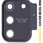 Samsung Galaxy S10 Lite İle Uyumlu Arka Kamera Lensi Çerçeveli Halkalı Arka Kamera Lensi Çerçeveli Halkalı (Tüm Renkler)