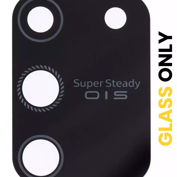 Samsung Galaxy S10 Lite İle Uyumlu Arka Kamera Lensi (Sadece Cam) Yapışkanlı