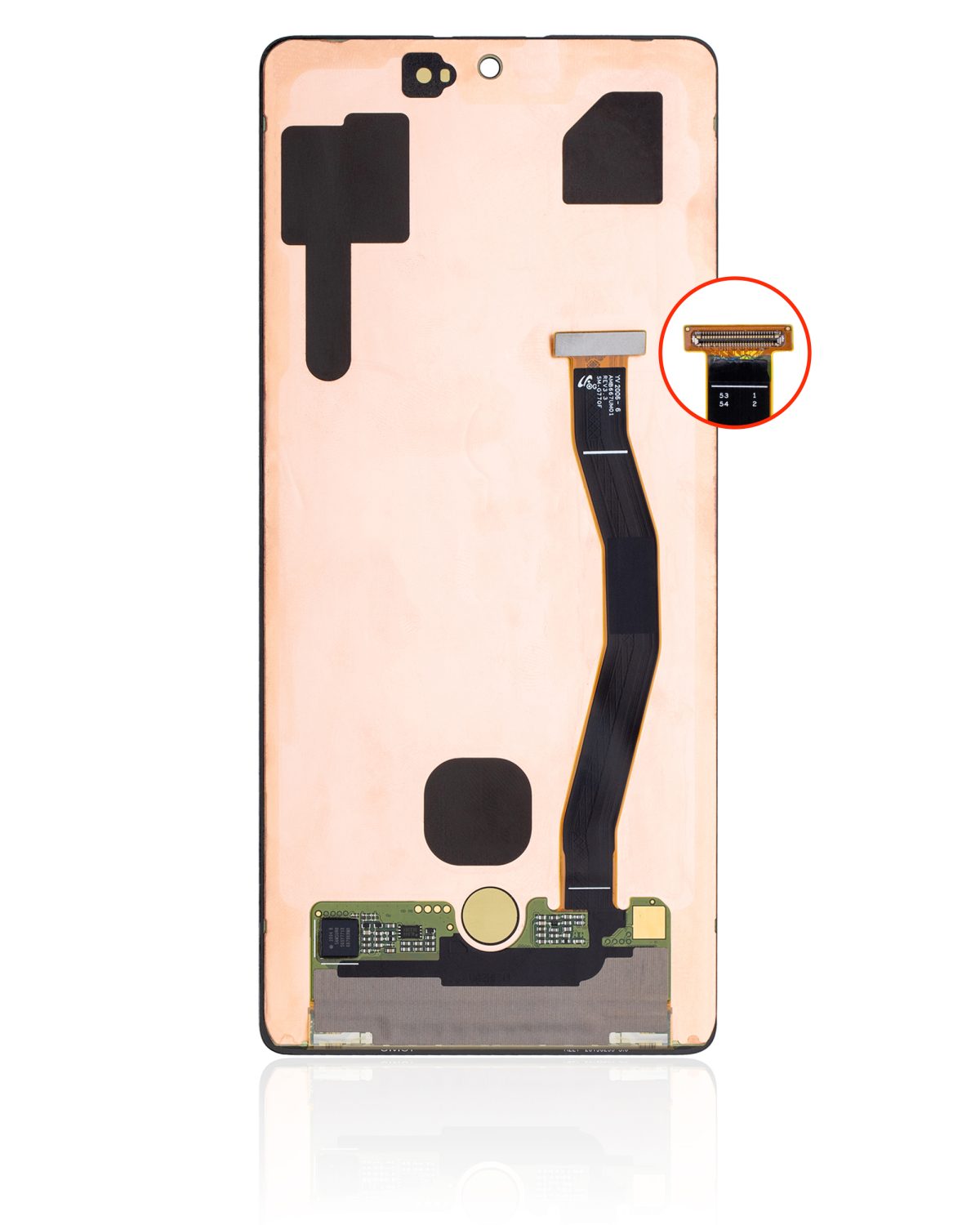 Samsung Galaxy S10 Lite İle Uyumlu Çerçevesiz ekran Orijinal Ekranı Orijinal (Tüm Renkler) - Görsel 2
