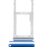 Samsung Galaxy S10 Lite İle Uyumlu Çift Sim Kart Tepsisi (Prizma Mavi)